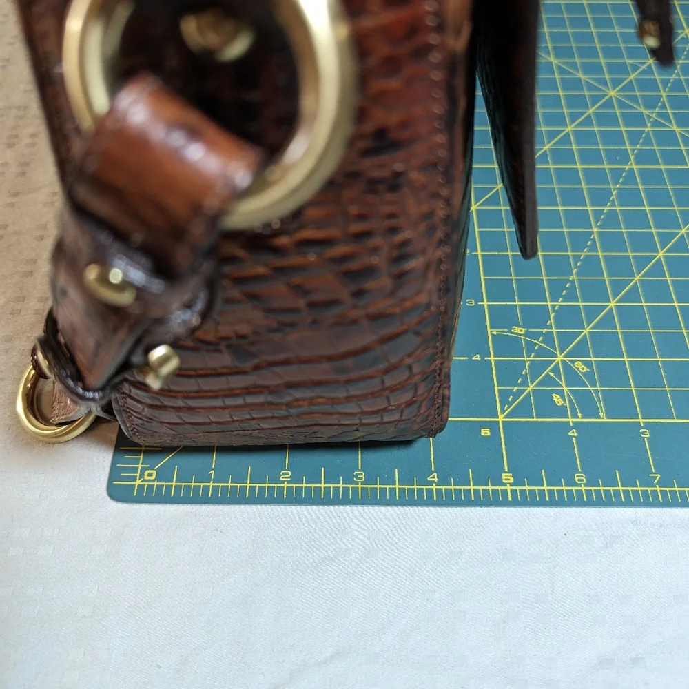 Brahmin 3-compartment Shoulder Bag Brown - Picture 7 of 8